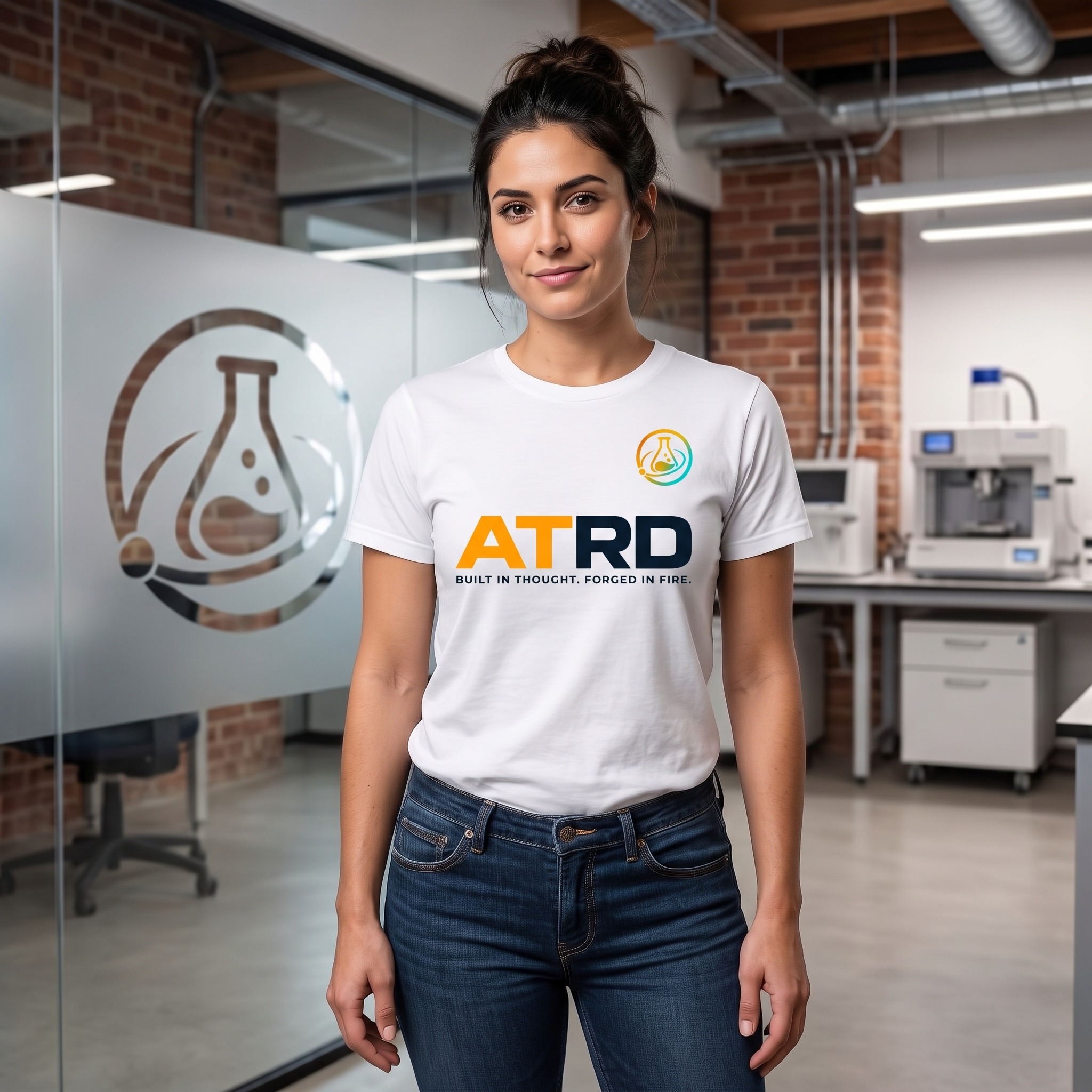 Supplied ATRD shirt model concept